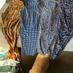 Take all for $20!!! LuLaRoe Women's Leggings - Brown, Blue, Purple Patterns